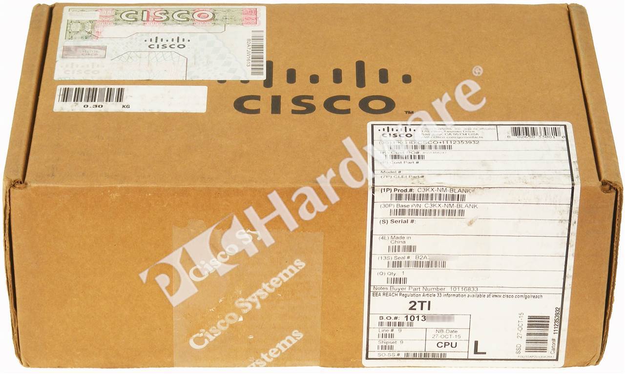 Show large image C3KX-NM-BLANK=