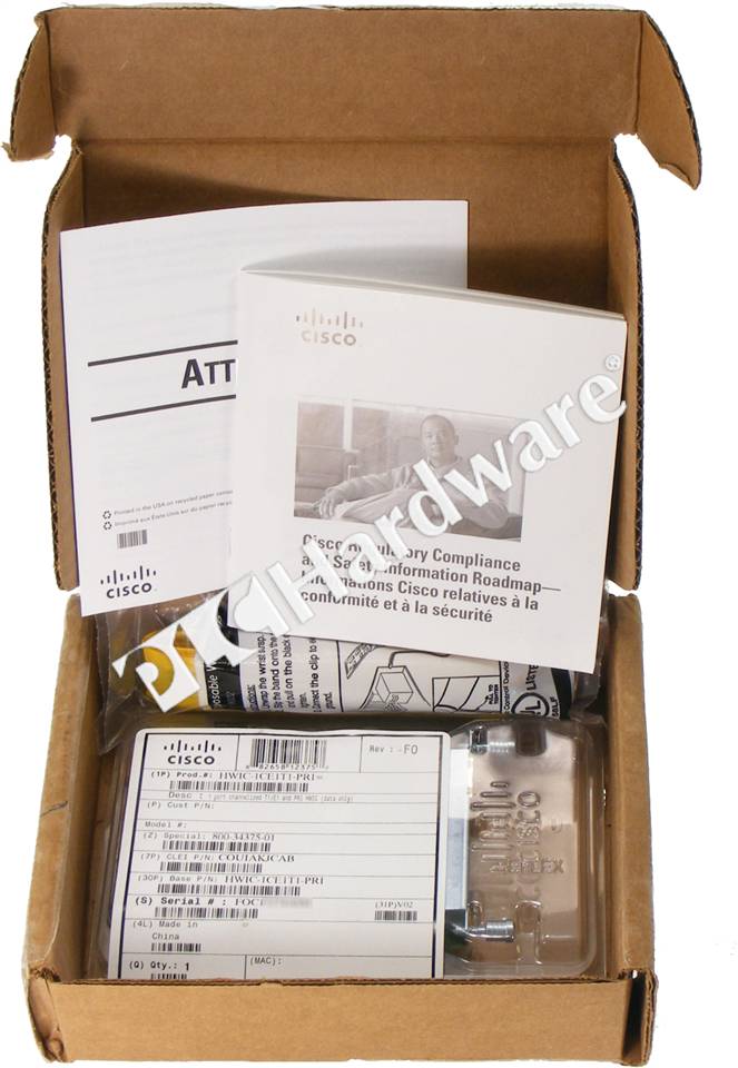 Show large image HWIC-1CE1T1-PRI=