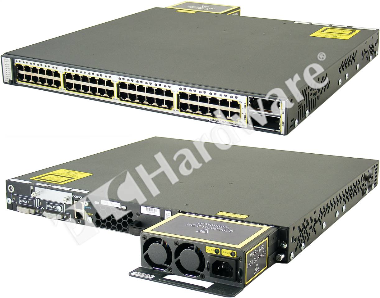 Show large image WS-C3750E-48PD-EF