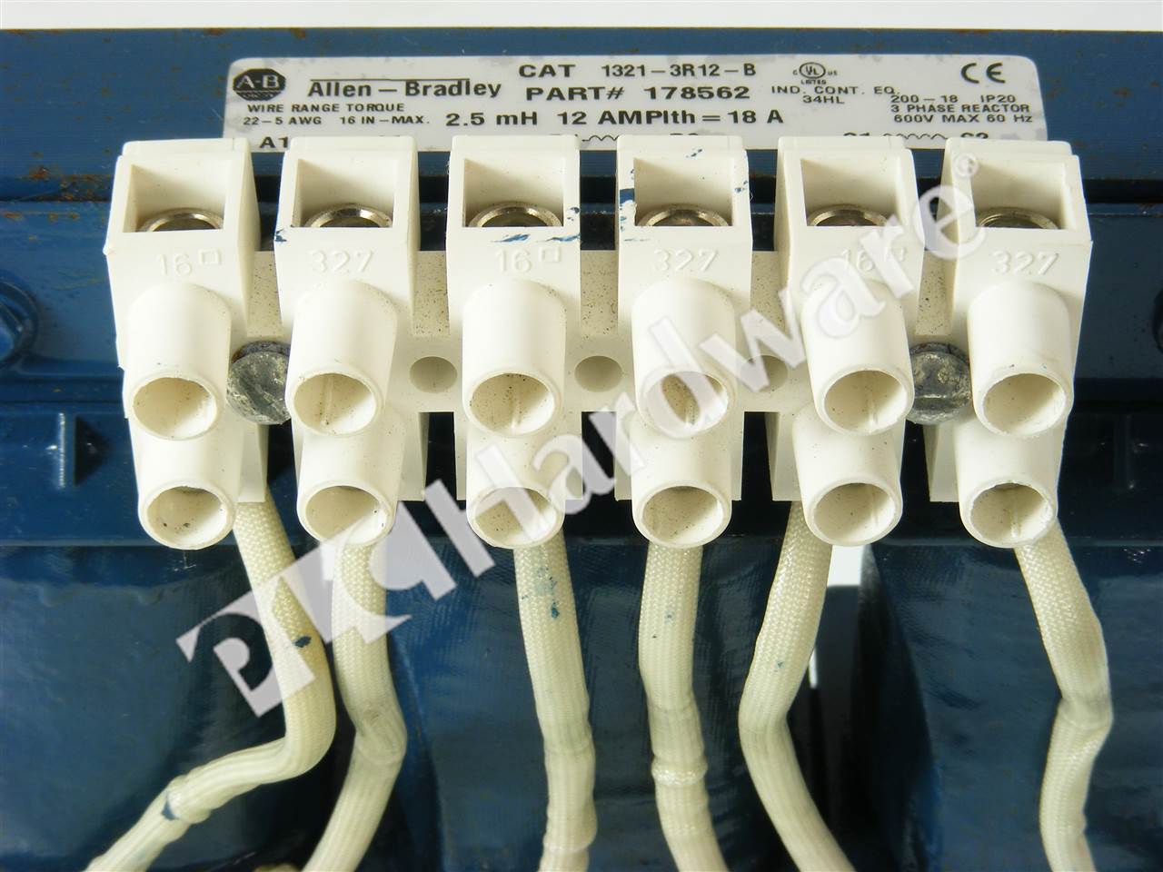 PLC Hardware: Allen-Bradley 1321-3R12-B Line Reactor for AC Drive, 12A ...