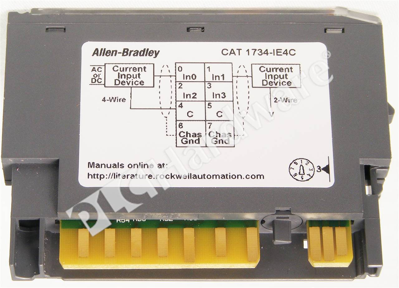 PLC Hardware - Allen Bradley 1734-IE4C Series C, Used in a PLCH Packaging