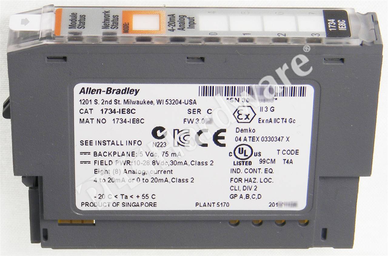 Plc Hardware Allen O 8ch Analog