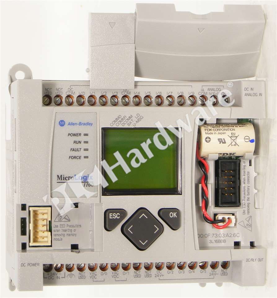 PLC Hardware Allen Bradley 1763L16BBB Series B, New Surplus Open