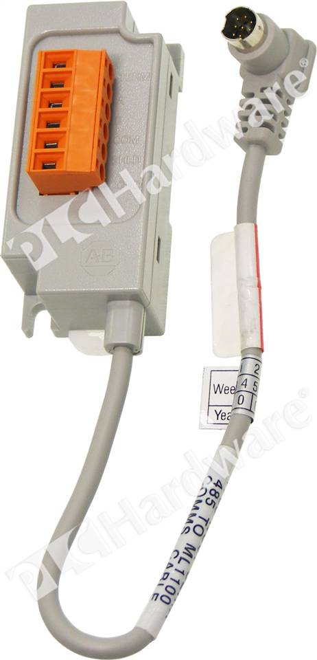 PLC Hardware: Allen-Bradley 1763-NC01 DH-485 Comm Cable for MicroLogix 1100