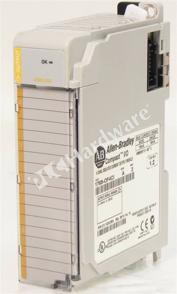 PLC Hardware Allen Bradley 1769OF4CI Series A, Used in a