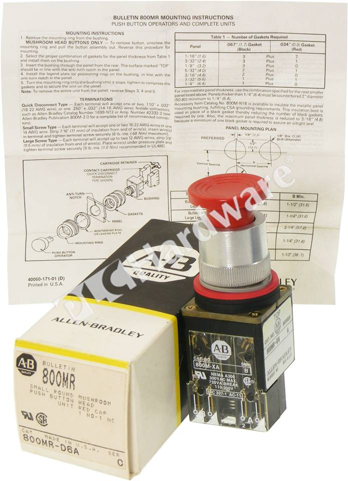 Show large image 800MR-D6A/A