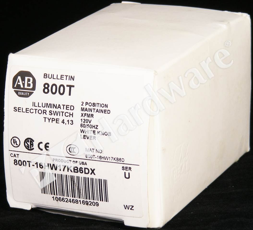 Show large image 800T-16HW17KB6DX/U