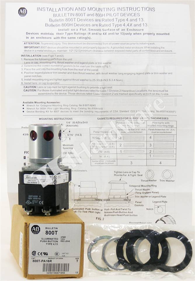Show large image 800T-PA16R/T