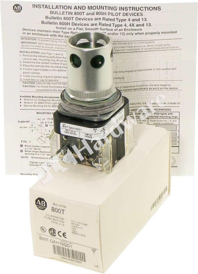 Show large image 800T-QAH10GD1/T