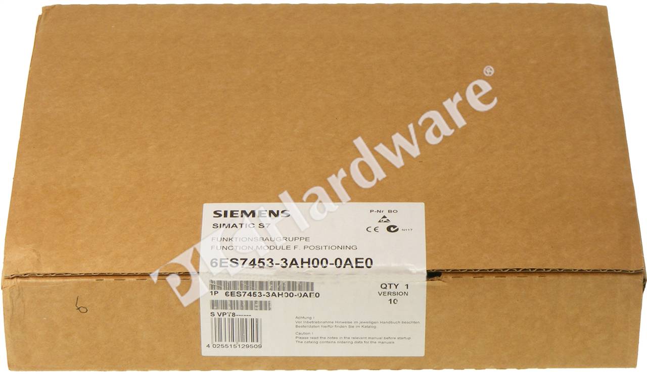 Show large image 6ES7453-3AH00-0AE0
