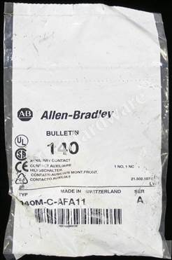 PLC Hardware - Allen Bradley 140M-C-AFA11 Series A, New Factory Sealed