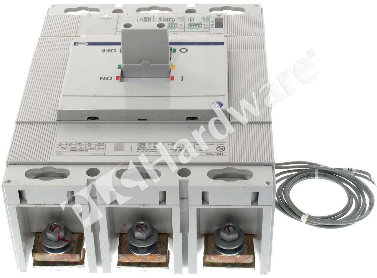 PLC Hardware: Allen-Bradley 140G-M6X3 Molded Case Circuit Breaker Frame 3-P