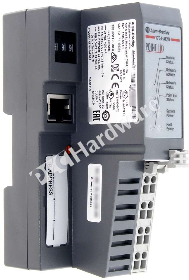 PLC Hardware - Allen Bradley 1734-AENT Series C, Used PLCH Packaging