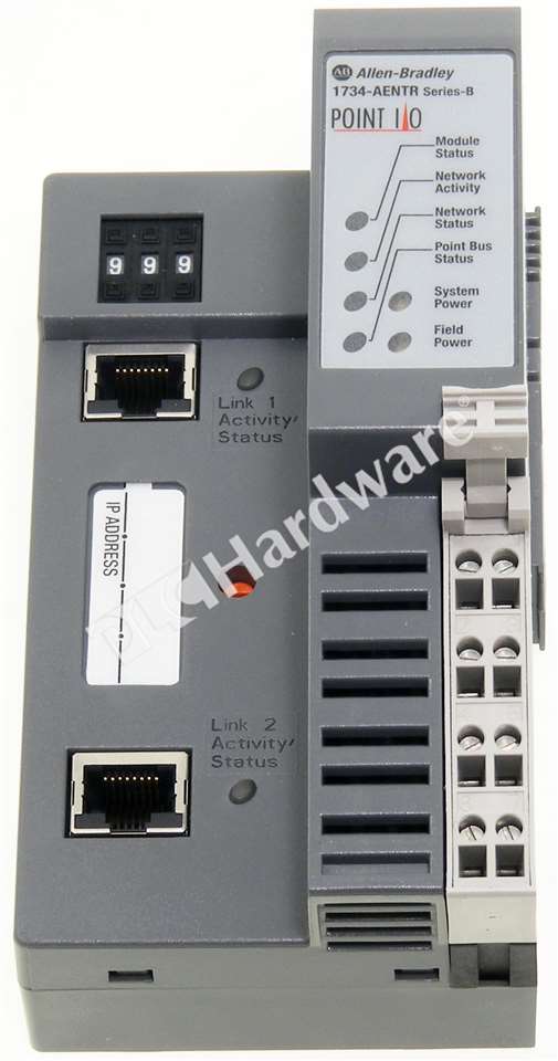 PLC Hardware - Allen Bradley 1734-AENTR Series B, Used PLCH Packaging