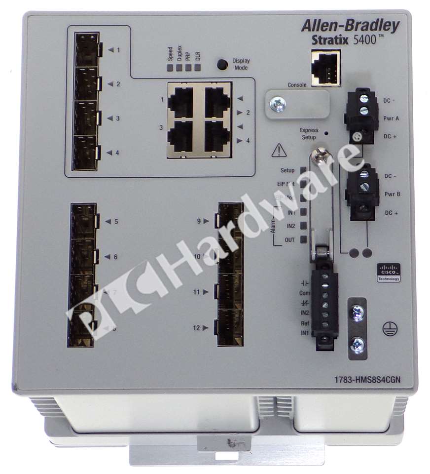 Allen Bradley 1783-HMS8S4CGN /A Stratix 5400 12-Port L2 Managed