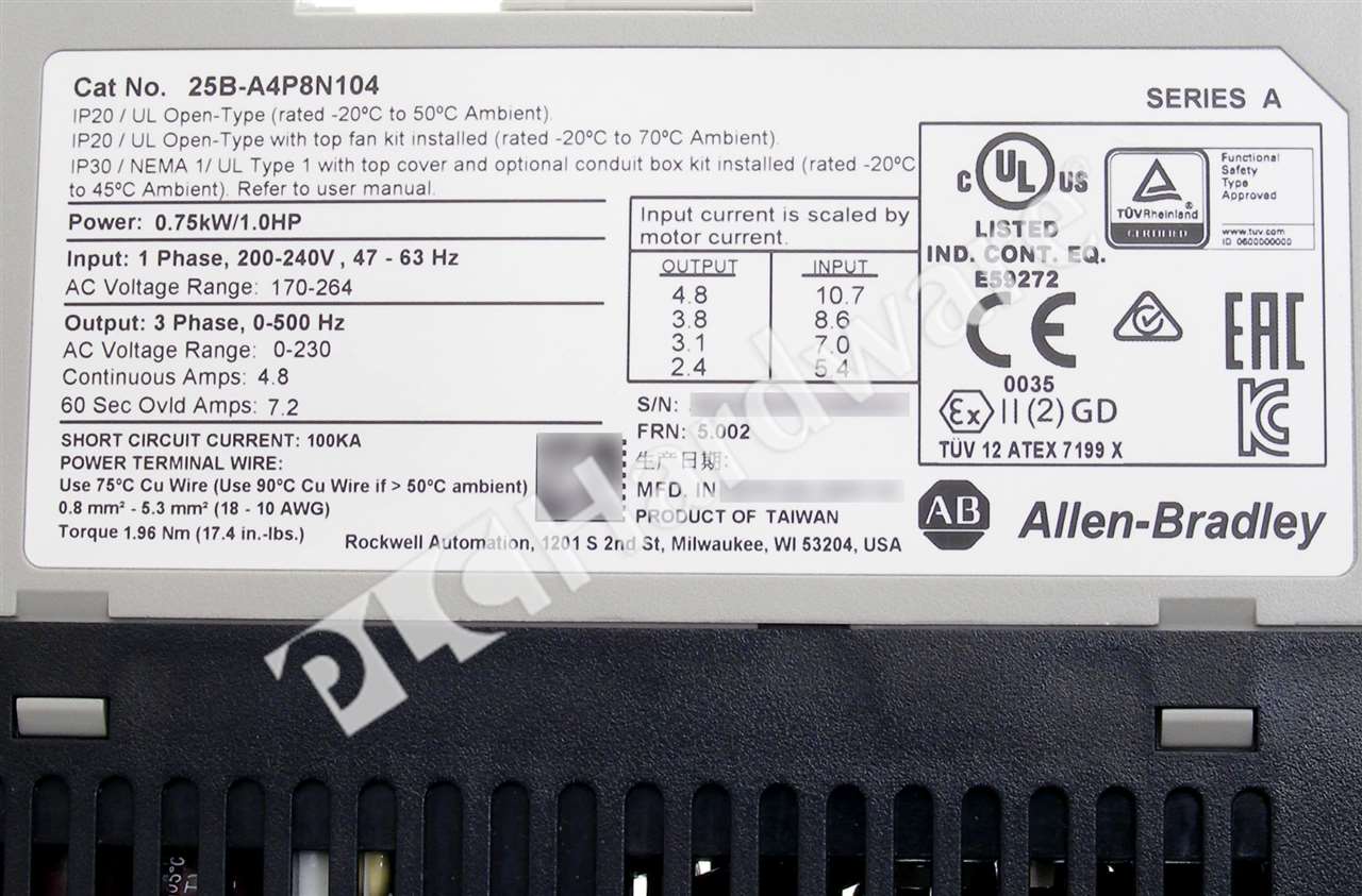 25B-A4P8N104 5