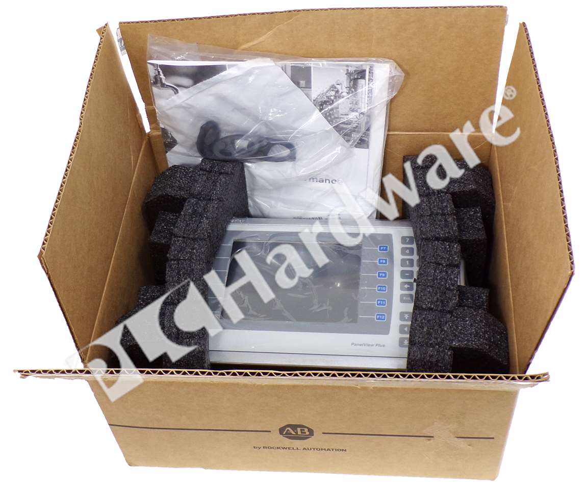 Open Pre-owned Allen Bradley 2711P-B7C22D9P /B PanelView Plus 7