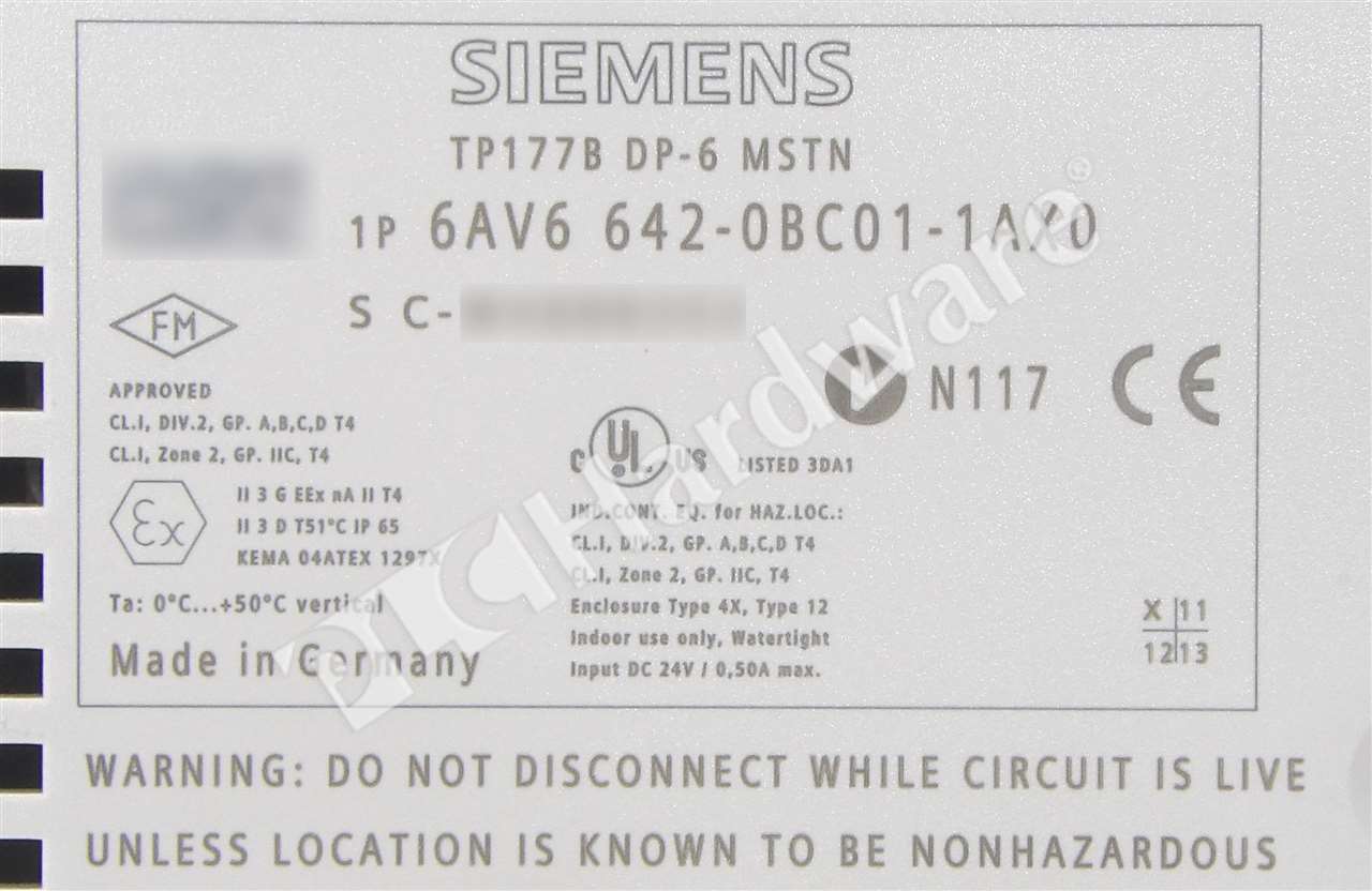 6AV6642-0BC01-1AX0 5