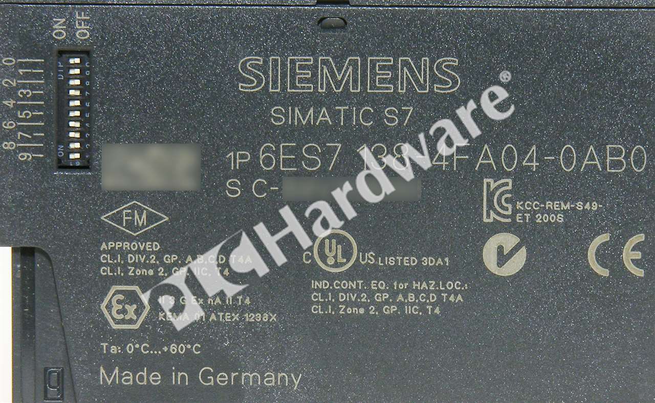 6ES7138-4FA04-0AB0 5