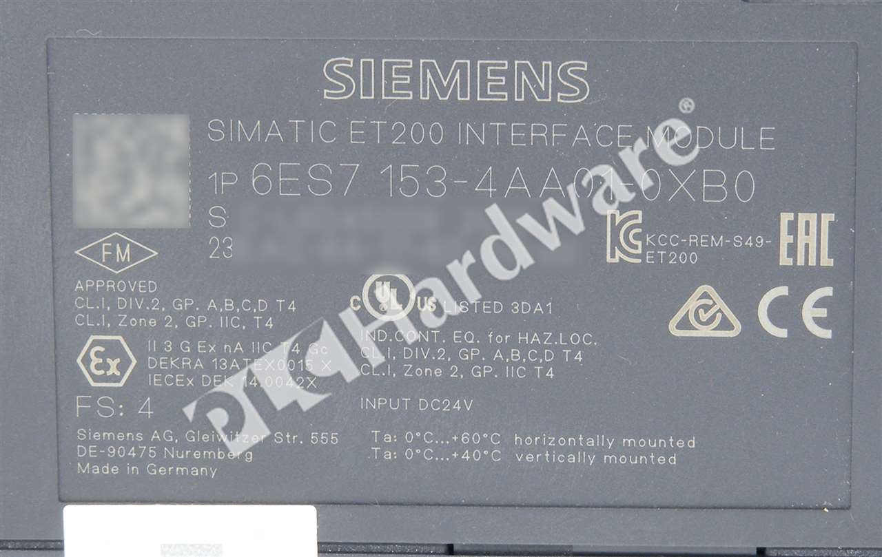 6ES7153-4AA01-0XB0 6
