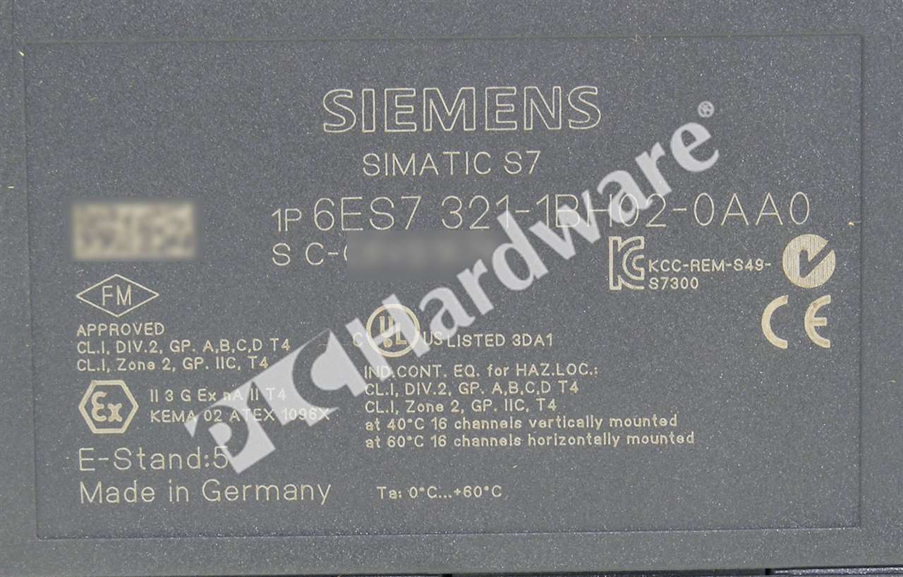 6ES7321-1BH02-0AA0 7