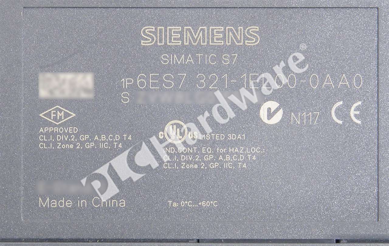 6ES7321-1EL00-0AA0 6