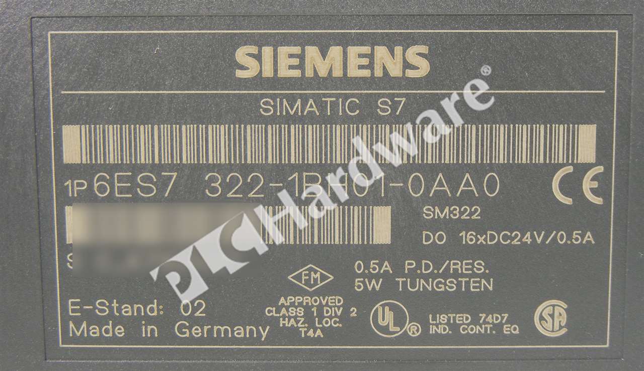 6ES7322-1BH01-0AA0 8