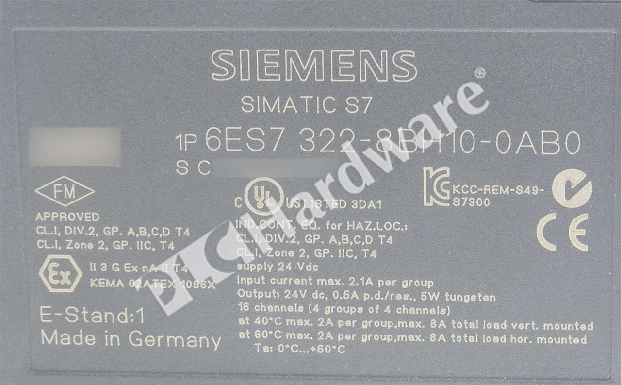 6ES7322-8BH10-0AB0 8