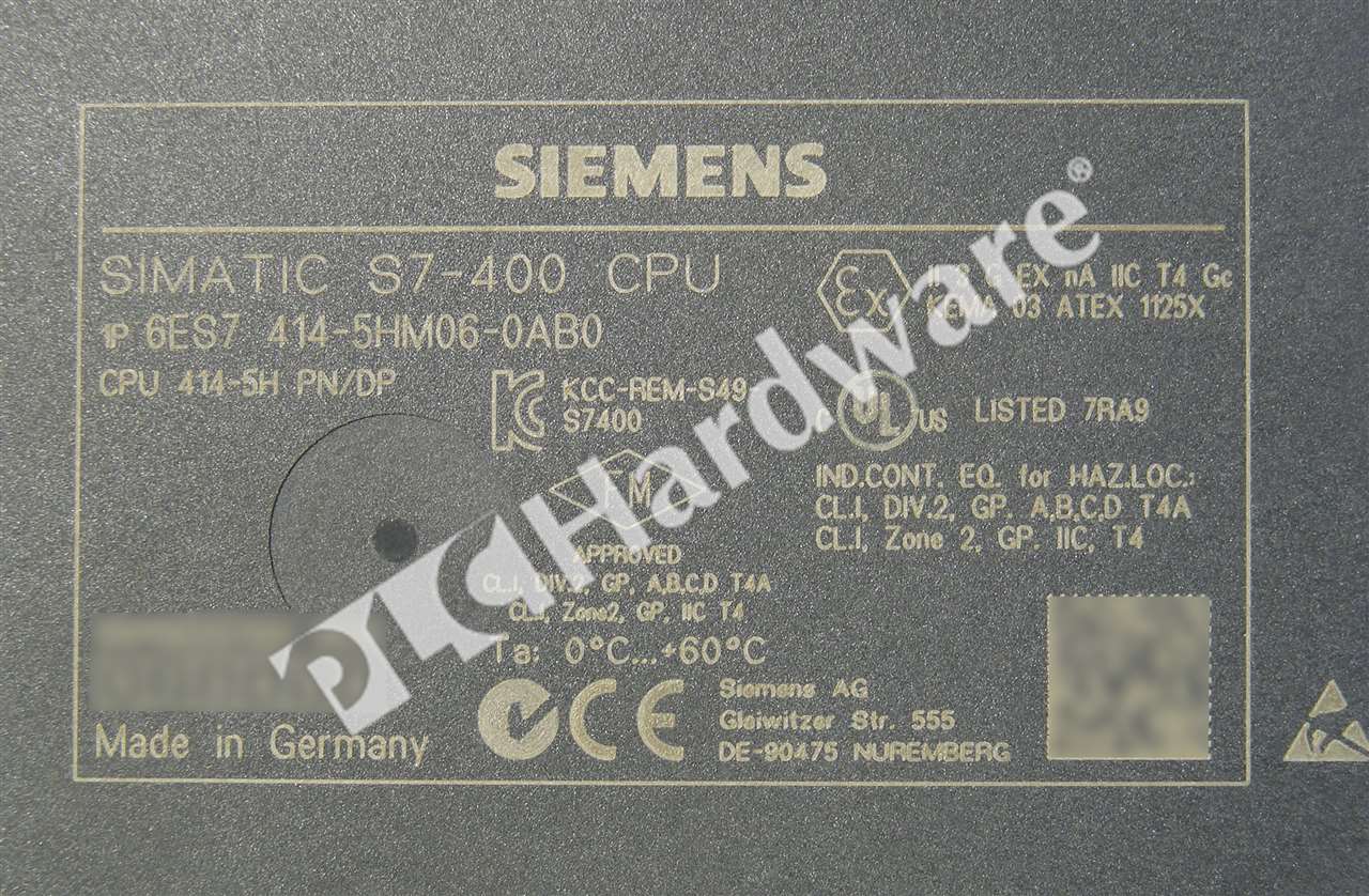 6ES7414-5HM06-0AB0 8