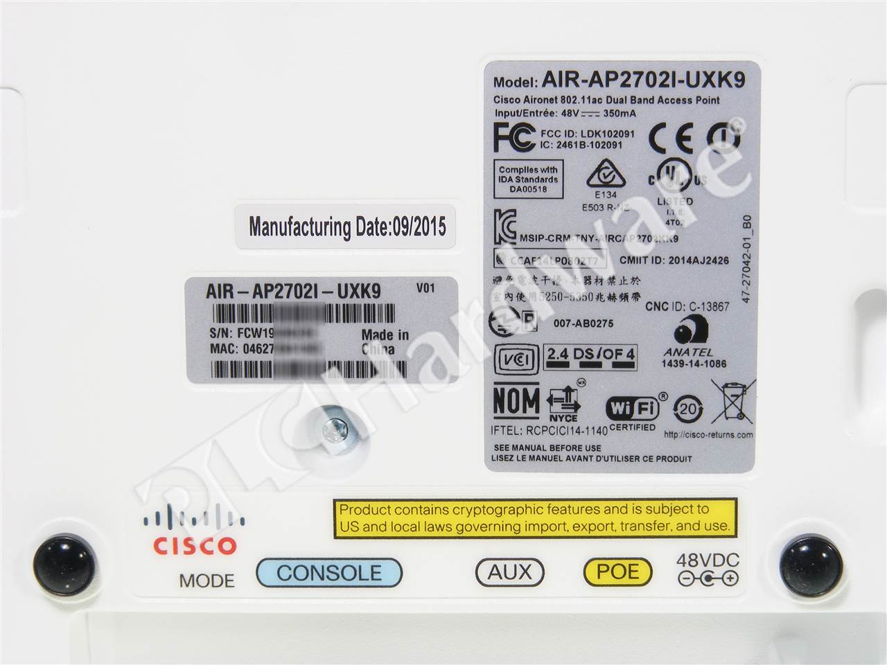 AIR-AP2702I-UXK9 7