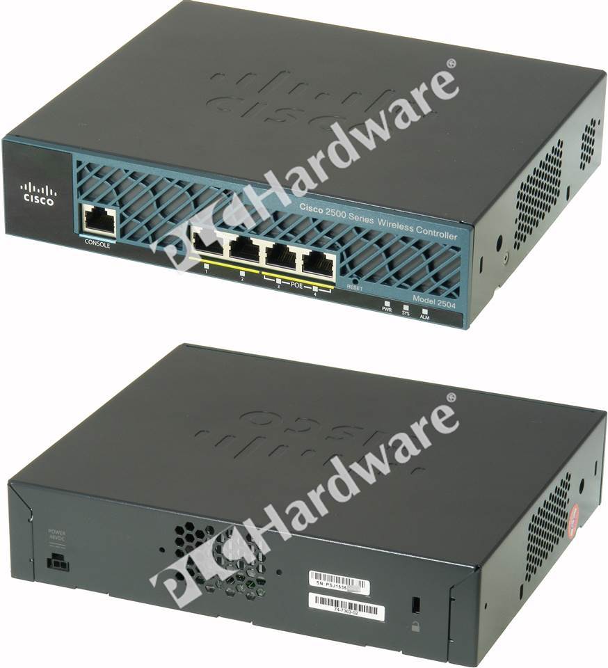 PLC Hardware: Cisco AIR-CT2504-25-K9 2504 Wireless Controller 4-GE