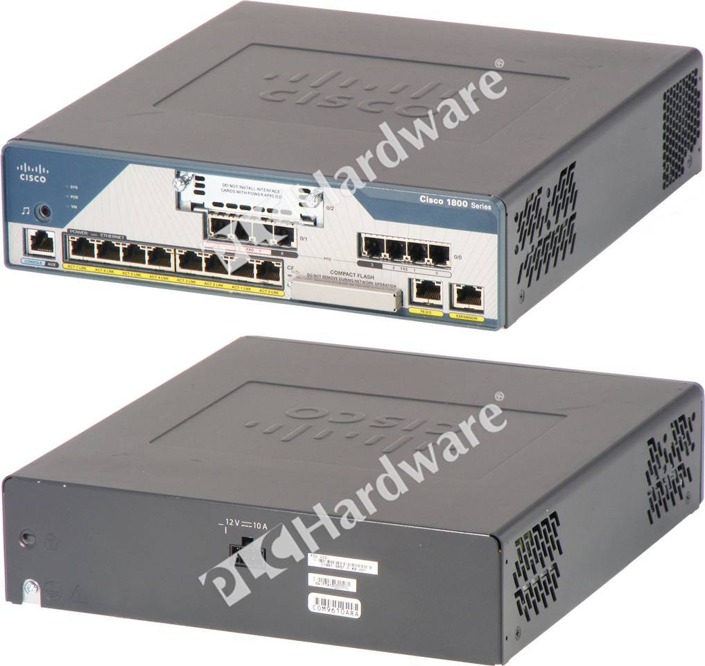 PLC Hardware - Cisco C1861-SRST-F/K9, Used PLCH Packaging