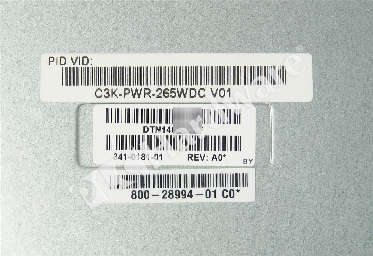 C3K-PWR-265WDC= 8