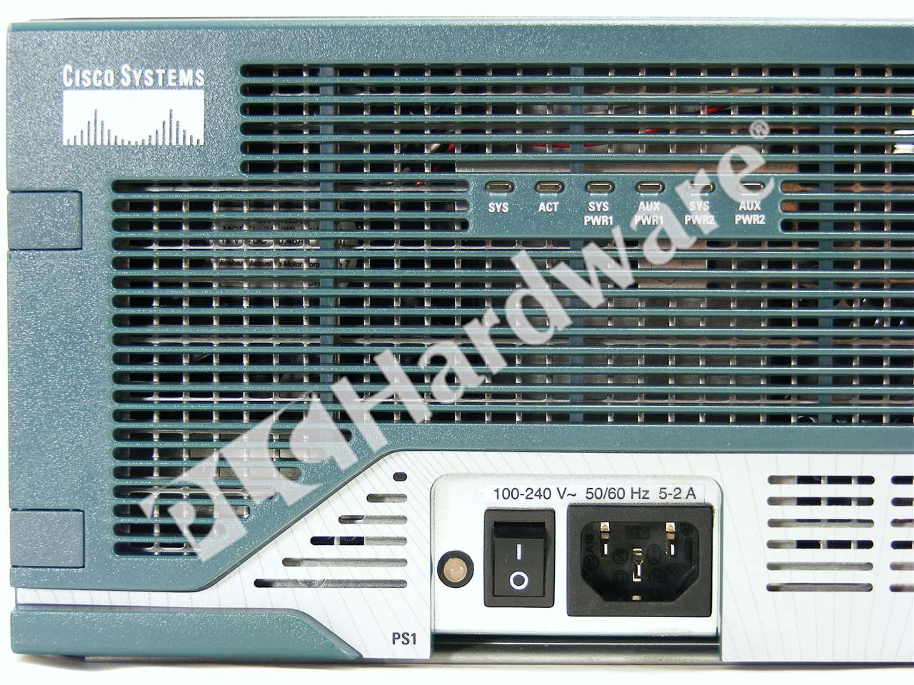 PLC Hardware: Cisco3845 Cisco 3845 Integrated Services Router, two GE Ports