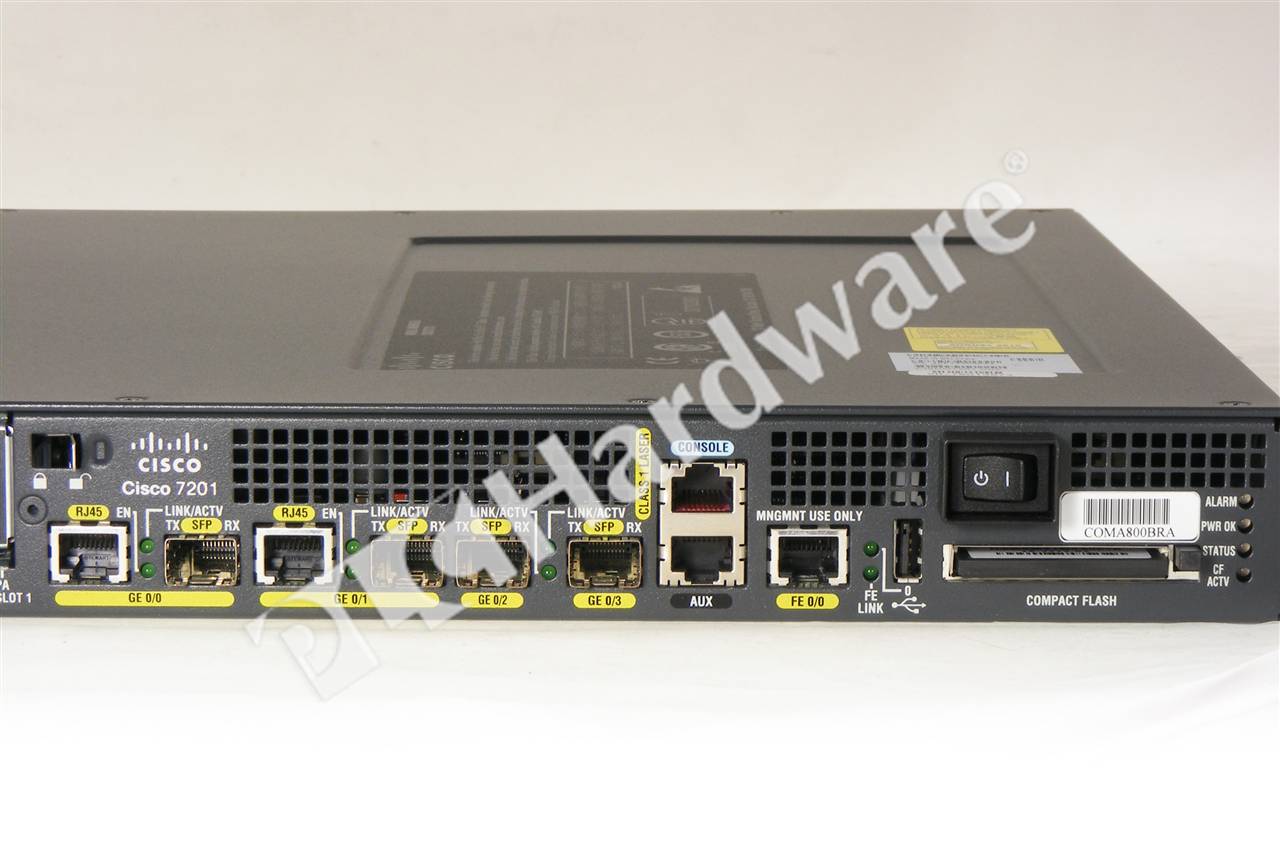 PLC Hardware: Cisco7201 Router Chassis, Dual Power Supply 1GB DRAM ...