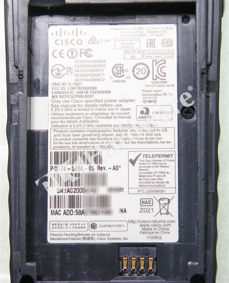 CP-7925G-W-K9 8