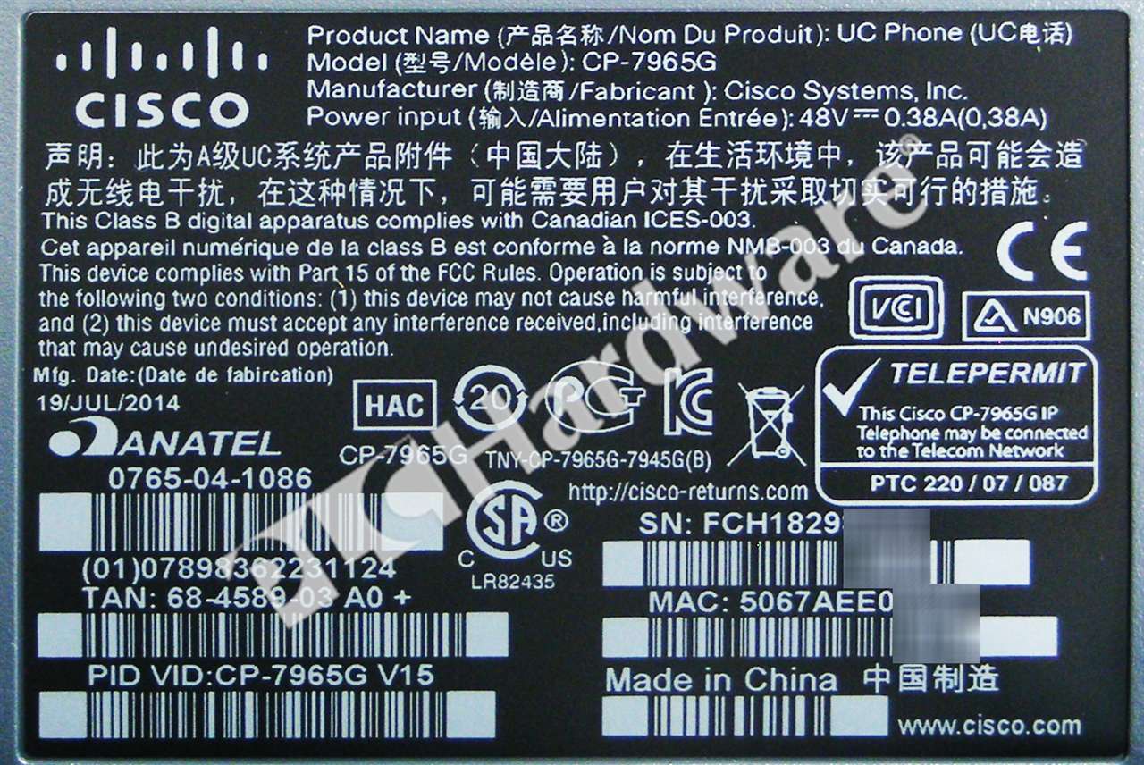 CP-7965G= 8