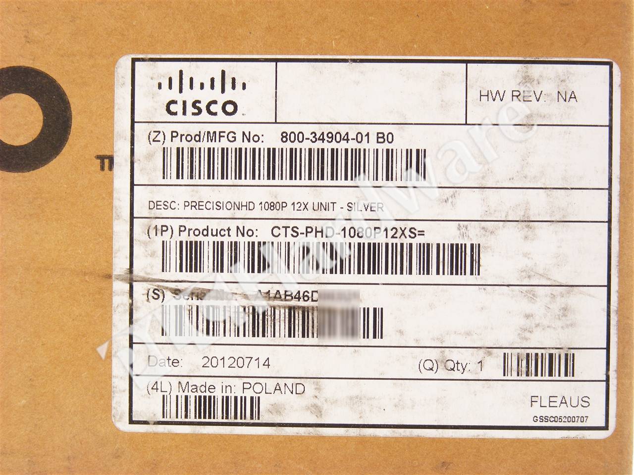 CTS-PHD-1080P12XS= 8