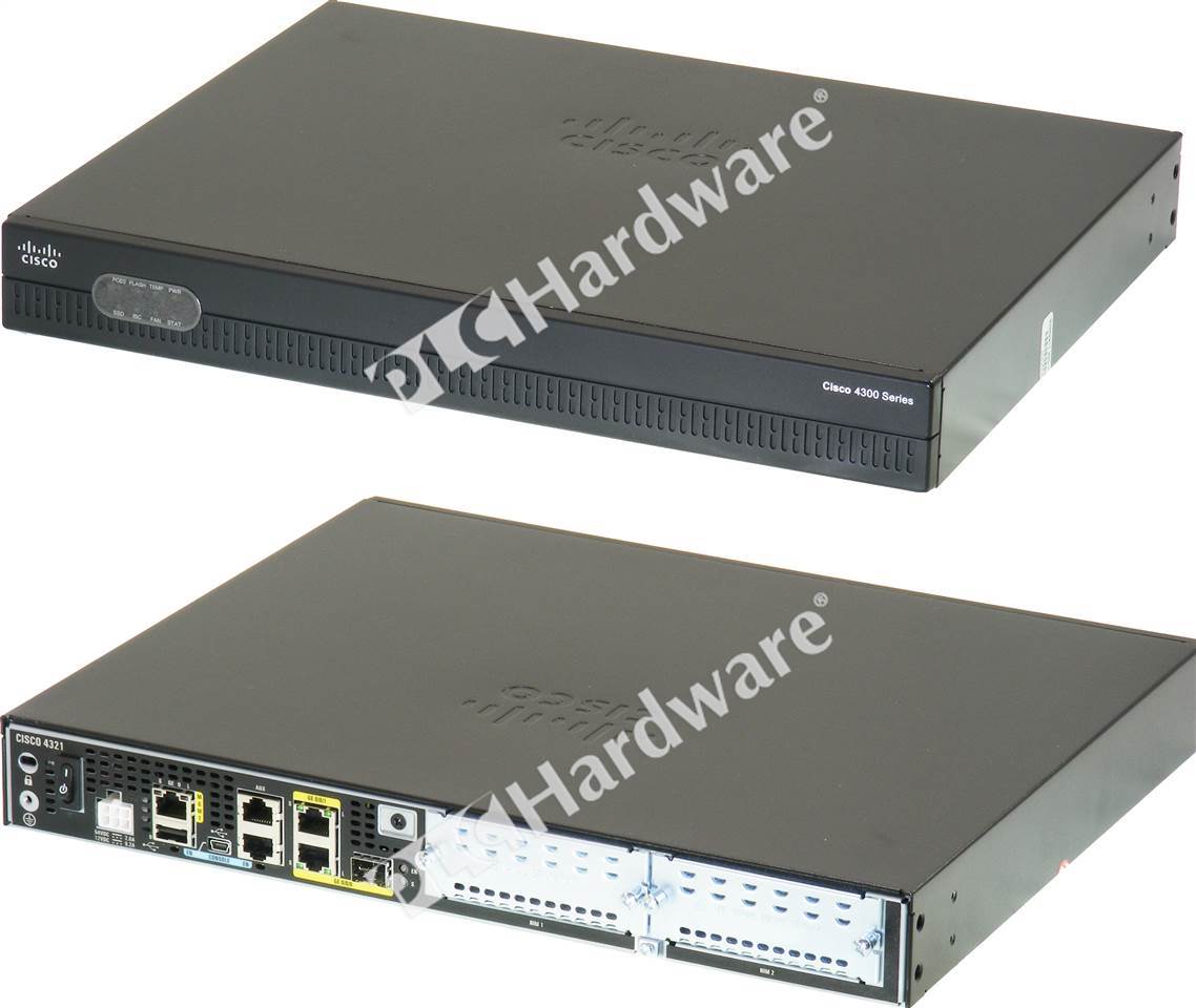 PLC Hardware: Cisco ISR4321-AXV/K9 ISR 4321 AXV Router 2-GE PoE AC