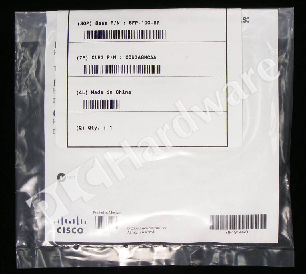 SFP-10G-SR= 1
