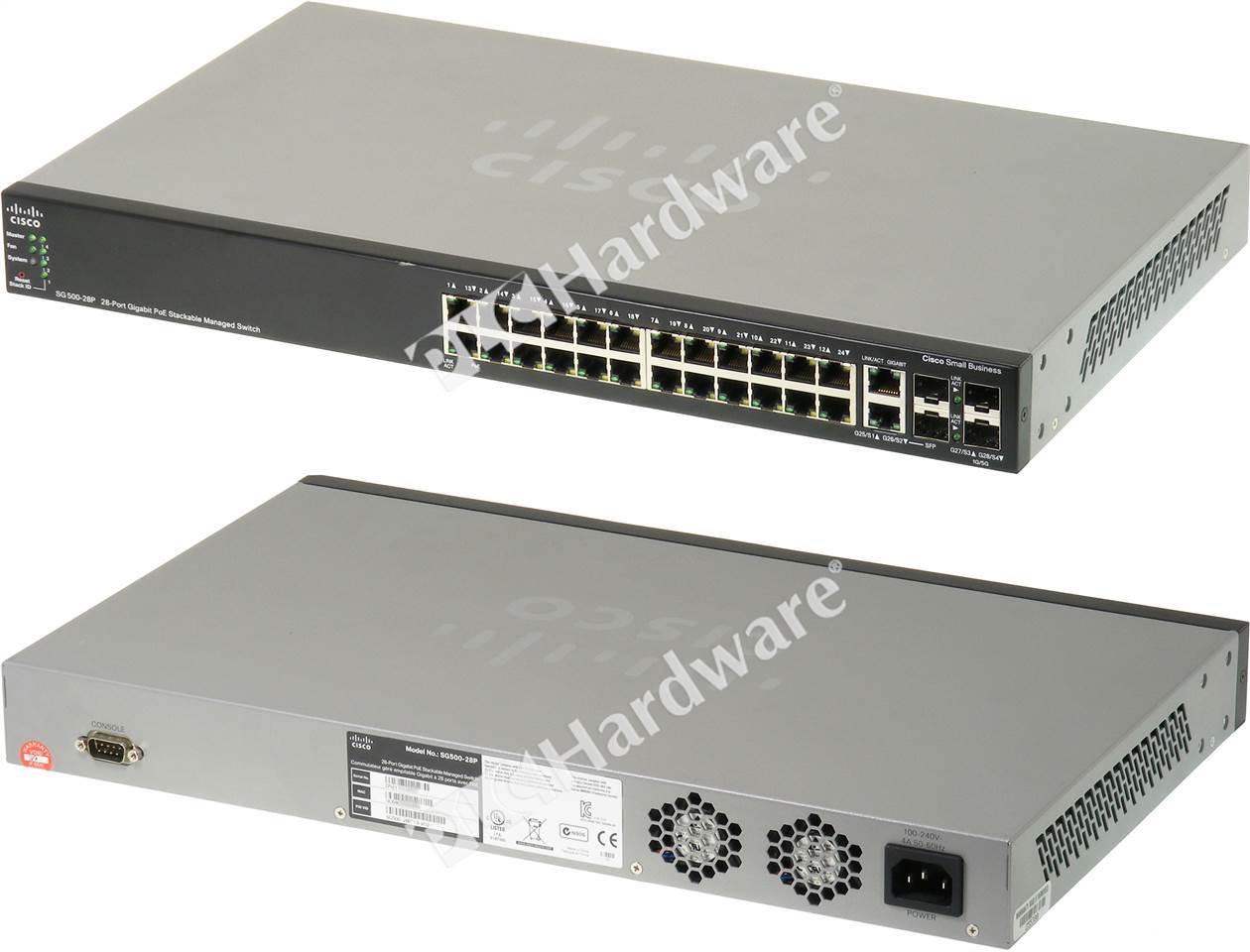 PLC Hardware Cisco SG500 28P K9 Used In PLCH Packaging