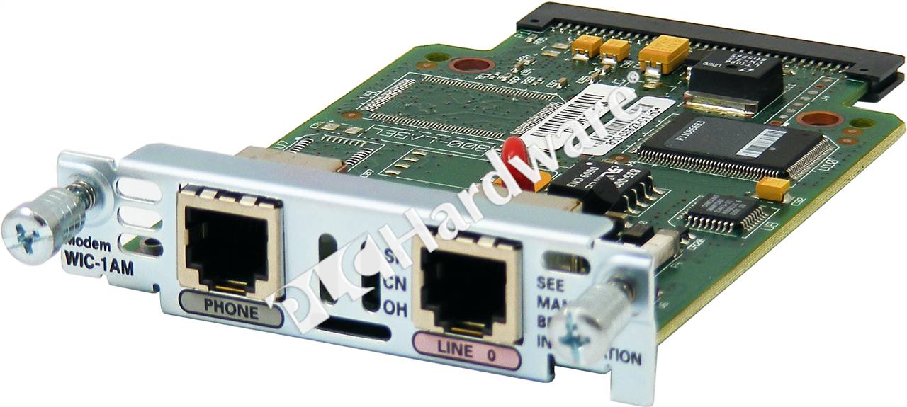 Cisco WIC-1AM-V2 1 Port Modem WAN Interface Card 