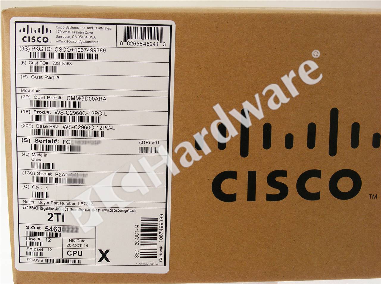 WS-C2960C-12PC-L 8
