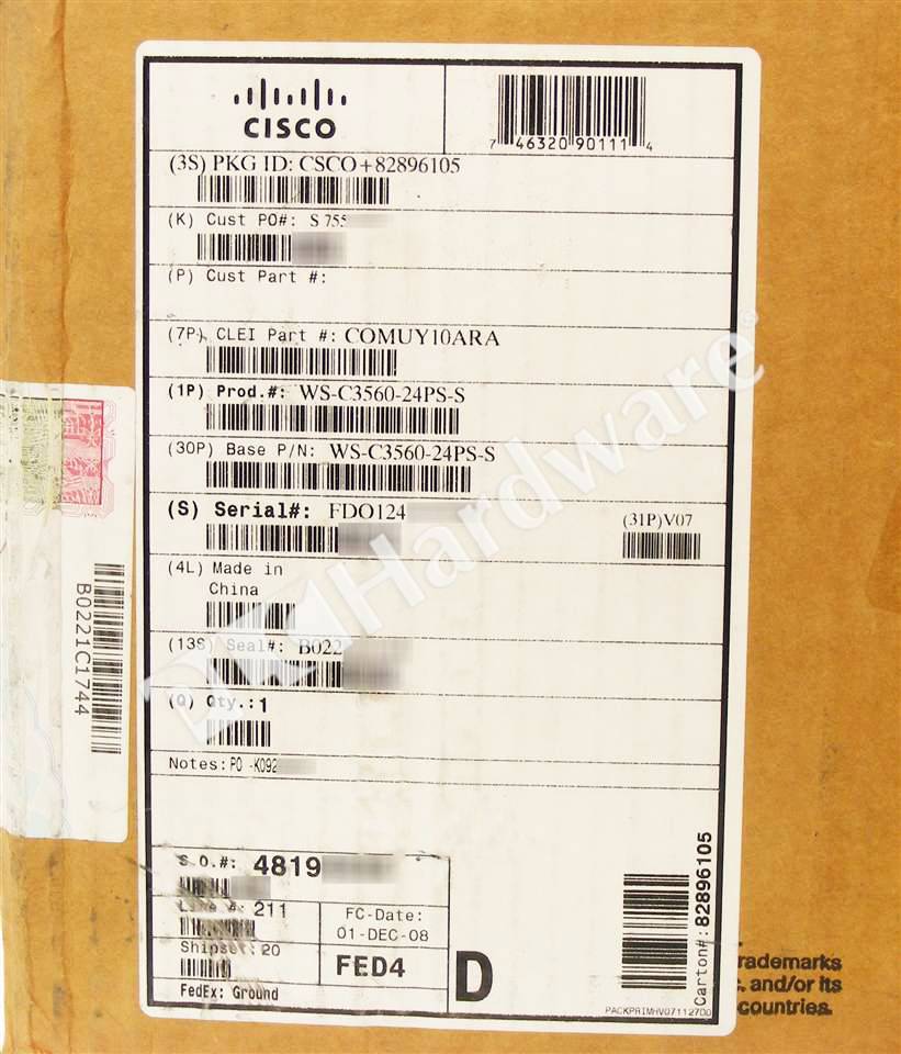 WS-C3560-24PS-S 8