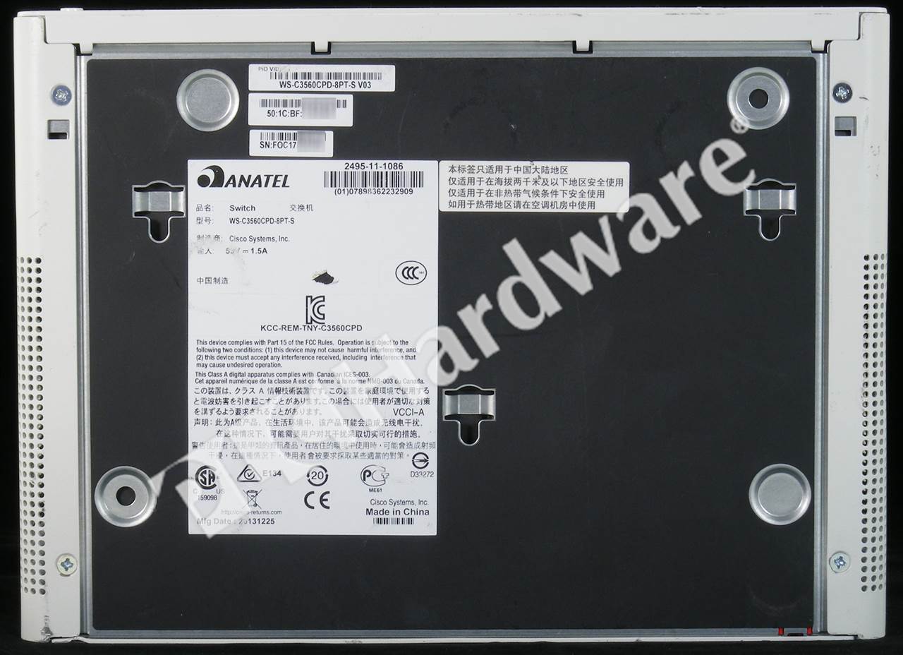 WS-C3560CPD-8PT-S 8