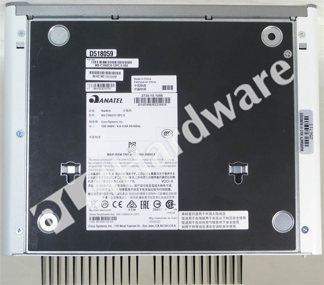 WS-C3560CX-12PC-S 8