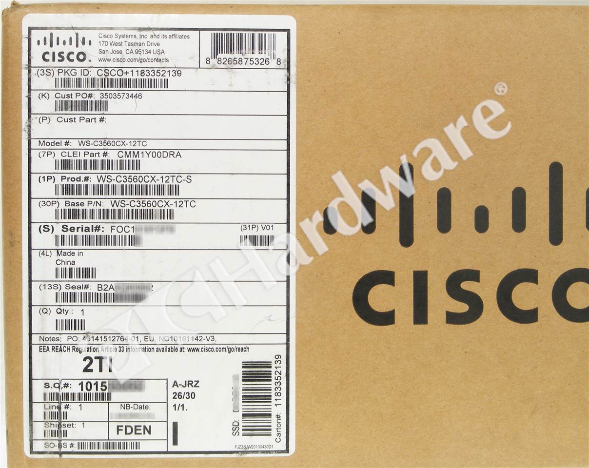 WS-C3560CX-12TC-S 1