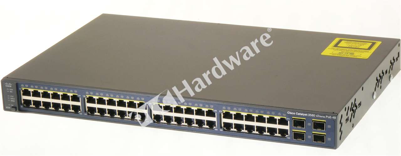 PLC Hardware: Cisco WS-C3560V2-48PS-S Catalyst 3560 V2 Switch 48