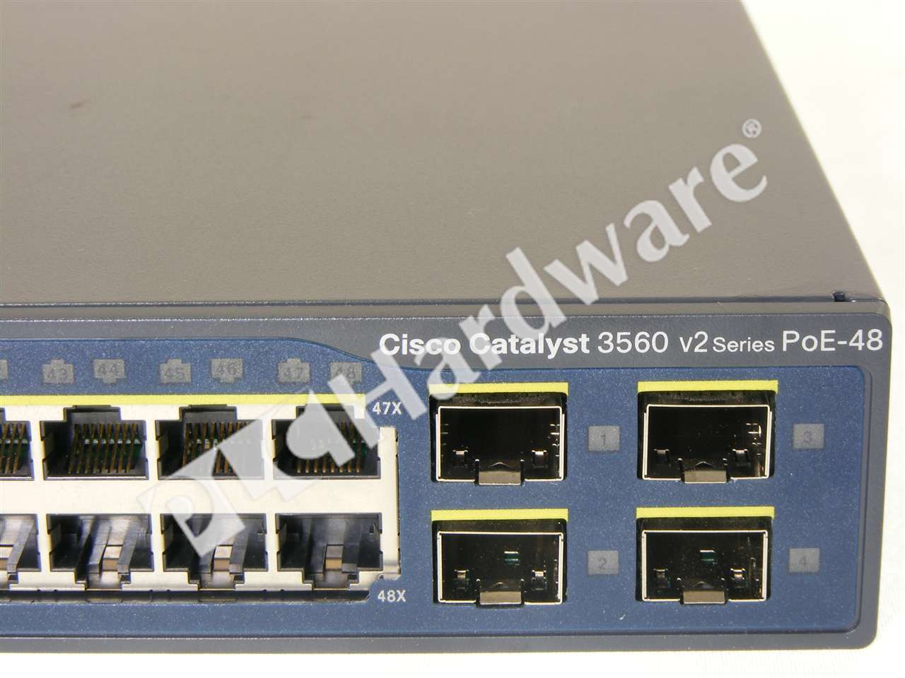 PLC Hardware: Cisco WS-C3560V2-48PS-S Catalyst 3560 V2 Switch 48