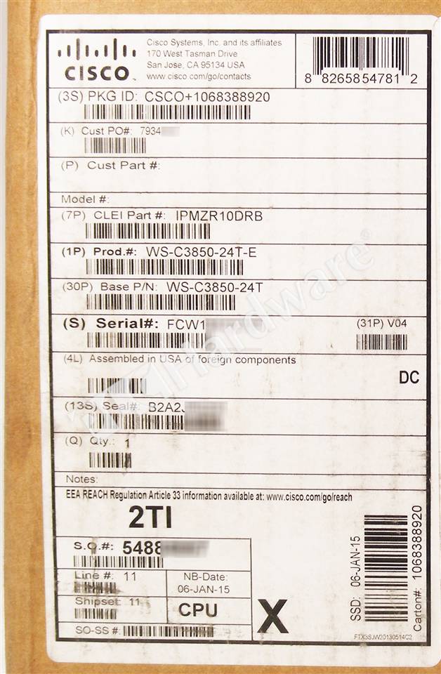 WS-C3850-24T-E 8